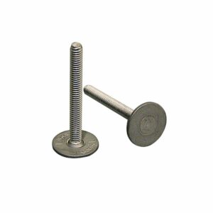 Image 1: Weld Mount 1.25" Tall Stainless Panel Stud w/0.62" Base & #8 x 32 Thread - Qty. 15