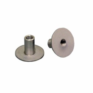 Image 1: Weld Mount 2" Tall Stainless Stud w/1/4" x 20 Threads - Qty. 10