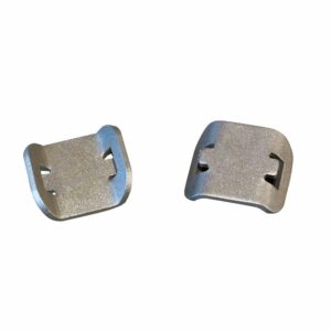 Image 1: Weld Mount AT-9 Aluminum Wire Tie Mount - Qty. 25