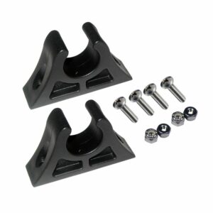 Image 1: Attwood Paddle Clips - Black