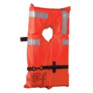Image 1: Kent Type I Collar Style Life Jacket - Adult Universal