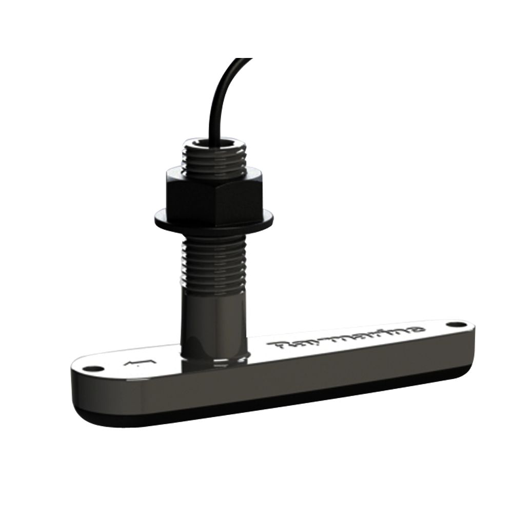 Image 1: Raymarine CPT-110 Plastic Thru-Hull Transducer w/CHIRP & DownVision™ f/CP100 Sonar Module