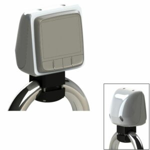 Image 1: Scanstrut Scanpod Single Instrument Pod Rail Mount - Cut f/Standard Instrument - Fits 1" - 1.33" Rails