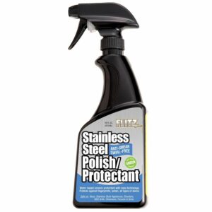 Image 1: Flitz Stainless Steel Polish/Protectant - 16oz Spray