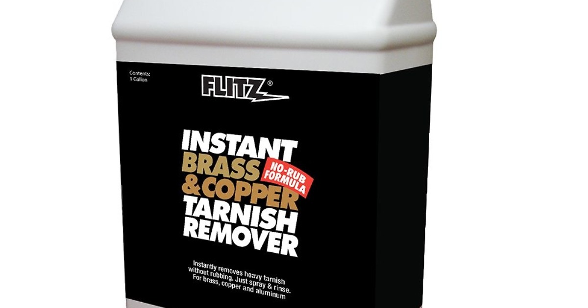 Flitz Instant Brass And Copper Tarnish Remover 1 Gallon