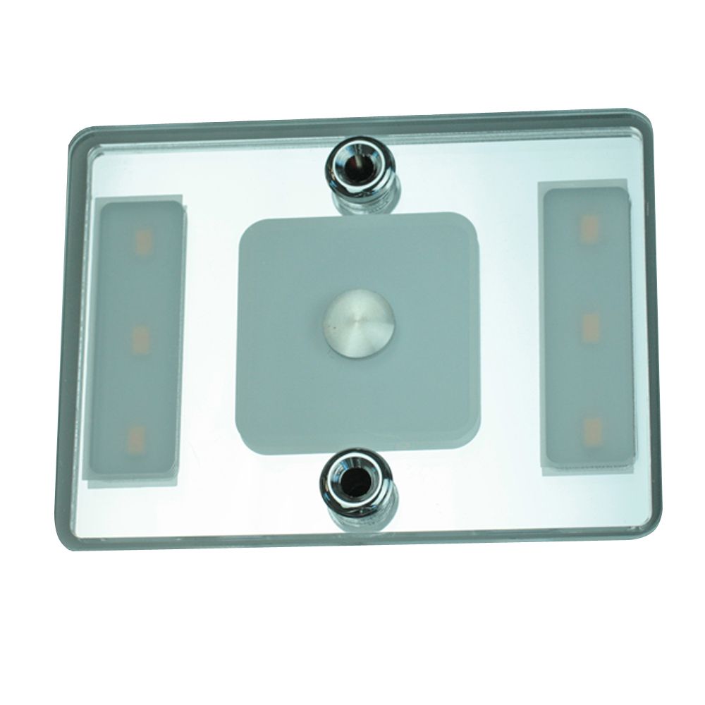 Image 1: Lunasea LED Ceiling/Wall Light Fixture - Touch Dimming - Warm White - 3W