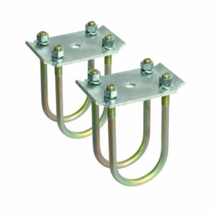 Image 1: C.E. Smith Axle Tie Plate Kit f/1-3/4" Round Axle