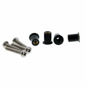 Image 1: Scotty 133-4 Well Nut Mounting Kit - 4 Pack