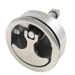 Image 1: Whitecap Compression Handle - 316 Stainless Steel - Non-Locking - 3" OD