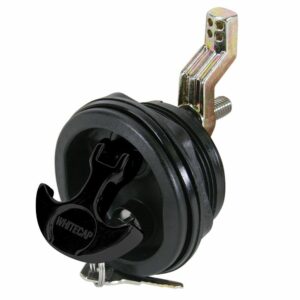 Image 1: Whitecap T-Handle Latch - Nylon Black/Black - Locking