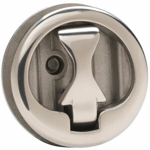 Image 1: Whitecap Slam Latch - 316 Stainless Steel - Locking - I-Shaped Handle