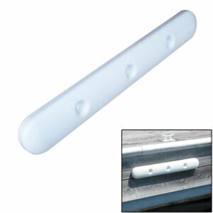 Image 1: Dock Edge Ultragard™ 35" PVC Dock Cushion - White