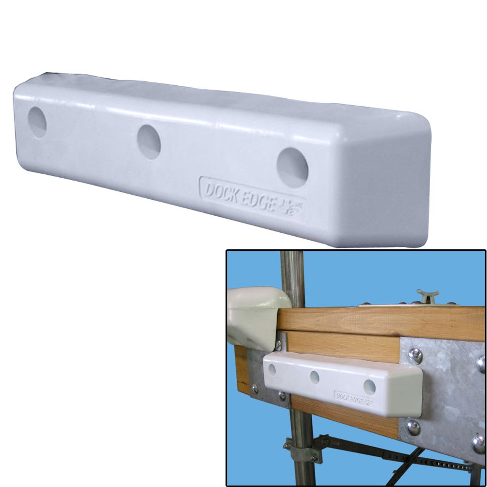 Image 1: Dock Edge Protect™ Straight HD 12" PVC Dock Bumpers