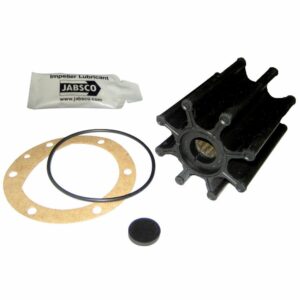 Image 1: Jabsco Impeller Kit - 8 Blade - Neoprene - 2-9/16" Diameter x 3" W, 5/8" Shaft Diameter