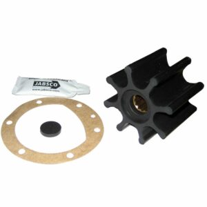 Image 1: Jabsco Impeller Kit - 8 Blade - Neoprene - 2-9/16" Diameter x 2" W, 5/8" Shaft Diameter