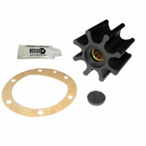 Image 1: Jabsco Impeller Kit - 8 Blade - Nitrile - 2-9/16" Diameter - Spline Drive