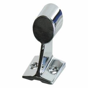 Image 1: Whitecap Aft Handrail Stanchion - 316 Stainless Steel - 7/8" Tube O.D. (Right)