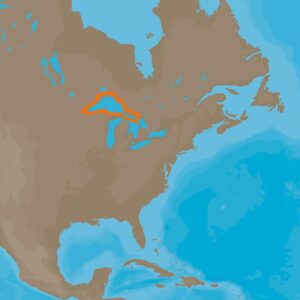 Image 1: C-MAP 4D NA-D930 Lake Superior