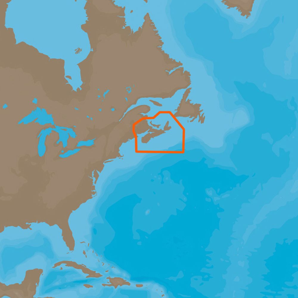 Image 1: C-MAP  4D NA-D938 Fundy, Nova Scotia Pei & Cape Breton