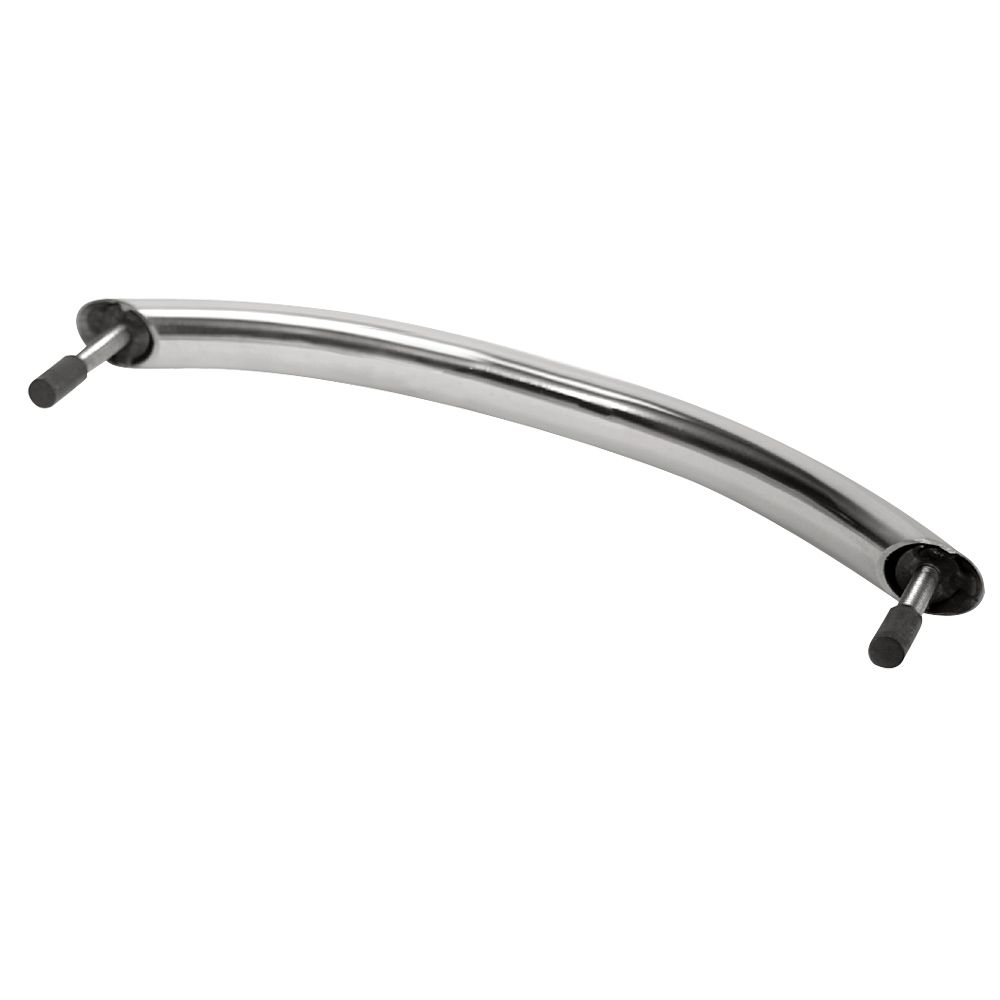 Image 1: Whitecap Studded Hand Rail - 304 Stainless Steel - 18"