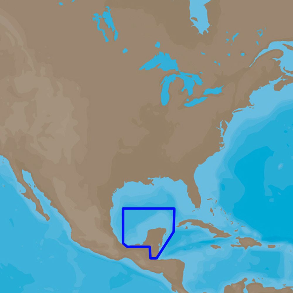 Image 1: C-MAP  4D NA-947 Coatzacoalcos, MX to Honduras Bay, GT
