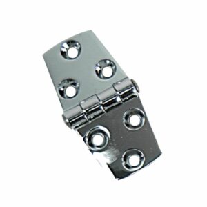 Image 1: Whitecap Door Hinge - CP/Zamac - 1-1/2" x 3"
