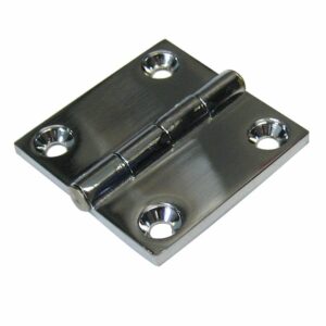 Image 1: Whitecap Butt Hinge - 316 Stainless Steel - 1-1/2" x 1-1/2"