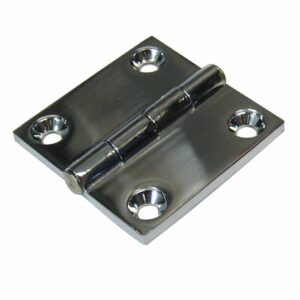 Image 1: Whitecap Butt Hinge - 316 Stainless Steel - 2" x 2"