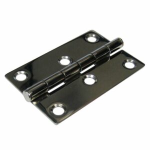 Image 1: Whitecap Butt Hinge - 304 Stainless Steel - 3" x 2"