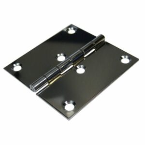 Image 1: Whitecap Butt Hinge - 304 Stainless Steel - 3" x 3"