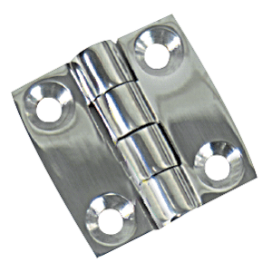 Image 1: Whitecap Butt Hinge - 304 Stainless Steel - 2" x 2"