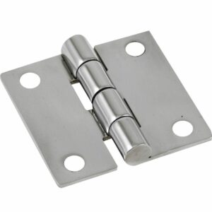 Image 1: Whitecap Butt Hinge Reversed - 304 Stainless Steel - 2" x 2"