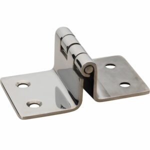Image 1: Whitecap Folding Seat Hinge - 304 Stainless Steel - 2" x 3-3/16"