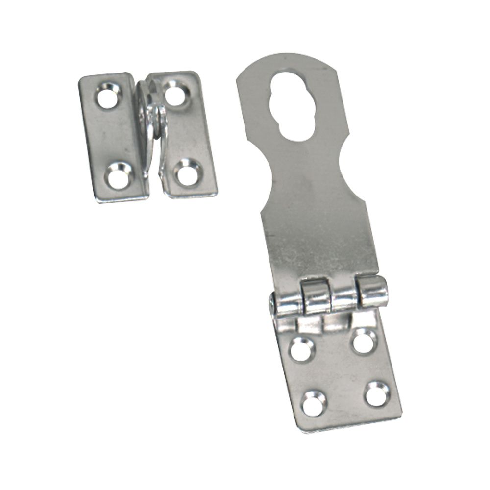 Image 1: Whitecap Swivel Safety Hasp - 316 Stainless Steel - 1" x 3"