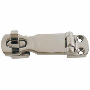 Image 1: Whitecap 90° Mount Swivel Safety Hasp - 316 Stainless Steel - 3" x 1-1/8"