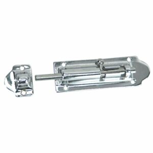 Image 1: Whitecap Barrel Bolt - CP/Brass - 4"