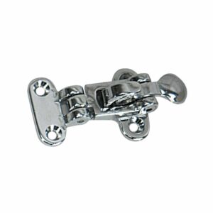 Image 1: Whitecap Anti-Rattle Hold Down - CP/Brass