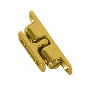 Image 1: Whitecap Stud Catch - Brass - 1-3/4" x 5/16"