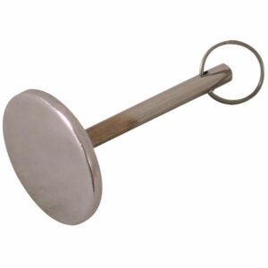 Image 1: Whitecap Hatch Cover Pull - 304 Stainless Steel - 1-1/4"