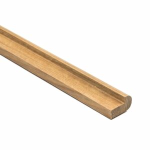 Image 1: Whitecap Teak Edge Molding - 5'