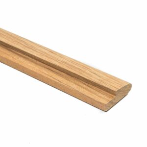 Image 1: Whitecap Teak Bunk Rail Molding - 5'