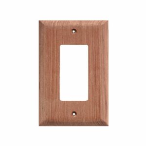 Image 1: Whitecap Teak Ground Fault Outlet Cover/Receptacle Plate