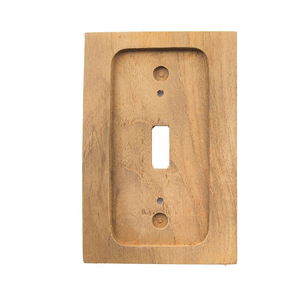 Image 2: Whitecap Teak Switch Cover/Switch Plate