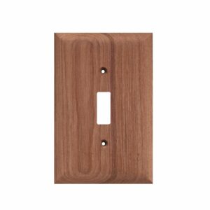 Image 1: Whitecap Teak Switch Cover/Switch Plate