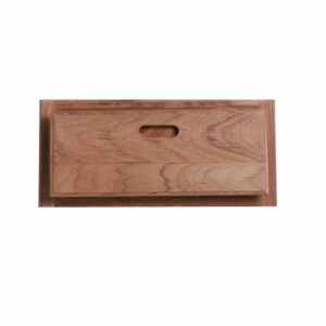 Image 1: Whitecap Teak Drawer/Door Front & Frame - 18"W x 8"H