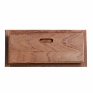 Image 1: Whitecap Teak Drawer/Door Front & Frame - 21"W x 9"H