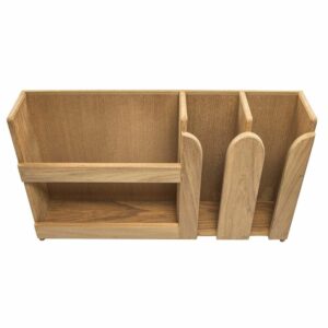 Image 1: Whitecap Teak Dish/Cup Holder
