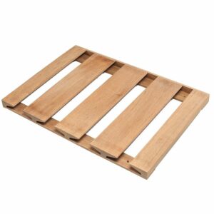 Image 1: Whitecap Teak Overhead Wineglass Rack