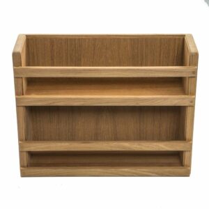 Image 1: Whitecap Teak Two-Tier Spice Rack