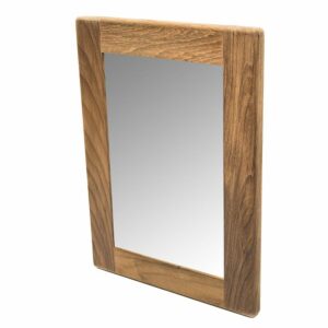 Image 1: Whitecap Teak Rectangular Mirror